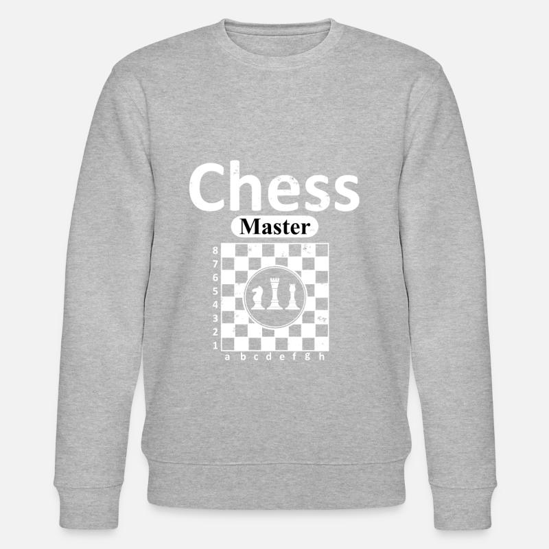 Schach - Stanley/Stella Unisex Bio-Sweatshirt CHANGER  - Grau meliert