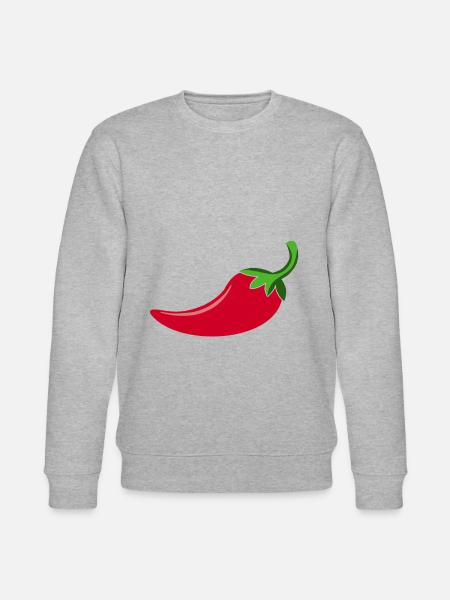 Spicy Chilly - Stanley/Stella CHANGER Unisex Organic Sweatshirt - heather grey
