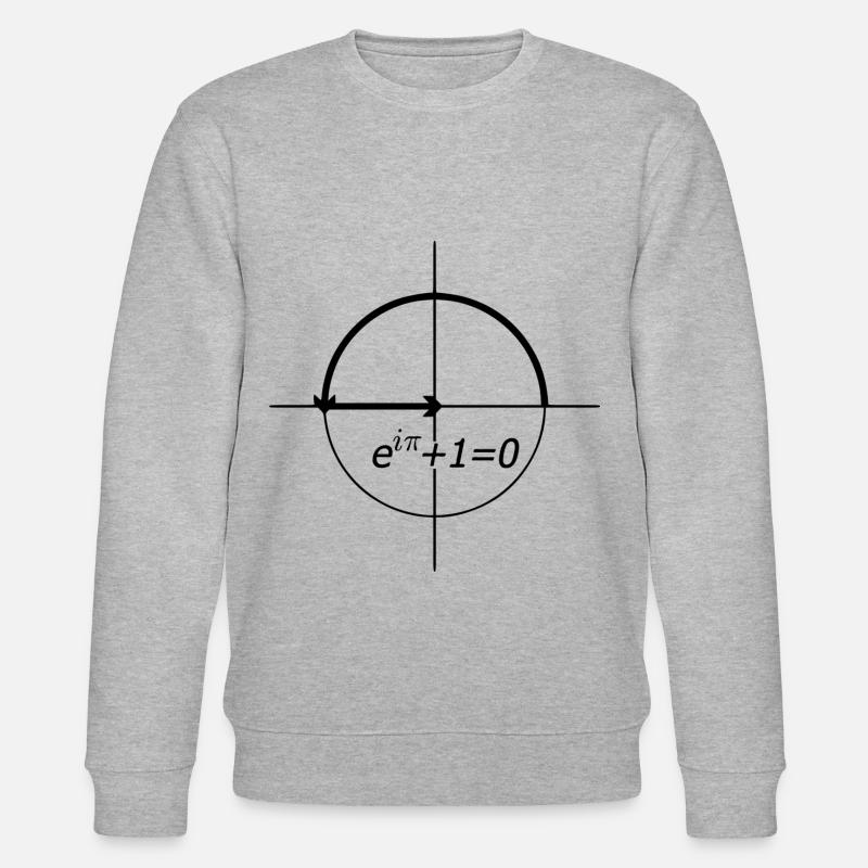 eulersche identität (euler) - Stanley/Stella Unisex Bio-Sweatshirt CHANGER  - Grau meliert