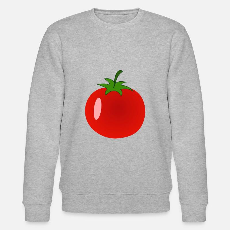 Tomate - Sweat bio CHANGER Stanley/Stella Unisexe - gris chiné