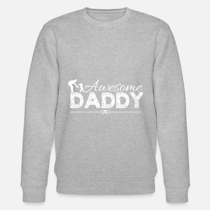 Daddy - Sweat bio CHANGER Stanley/Stella Unisexe - gris chiné