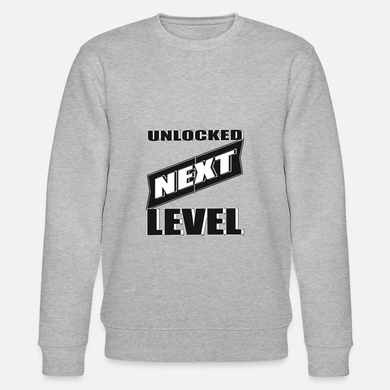 Unlocked Next Level - Stanley/Stella Unisex Bio-Sweatshirt CHANGER  - Grau meliert