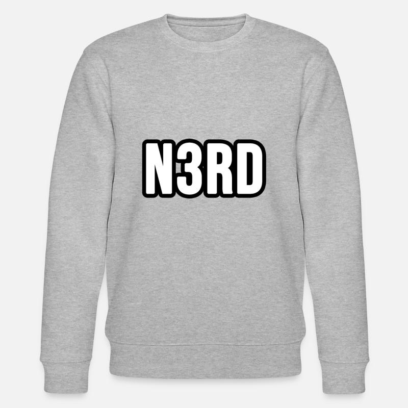 Nerd - Sweat bio CHANGER Stanley/Stella Unisexe - gris chiné