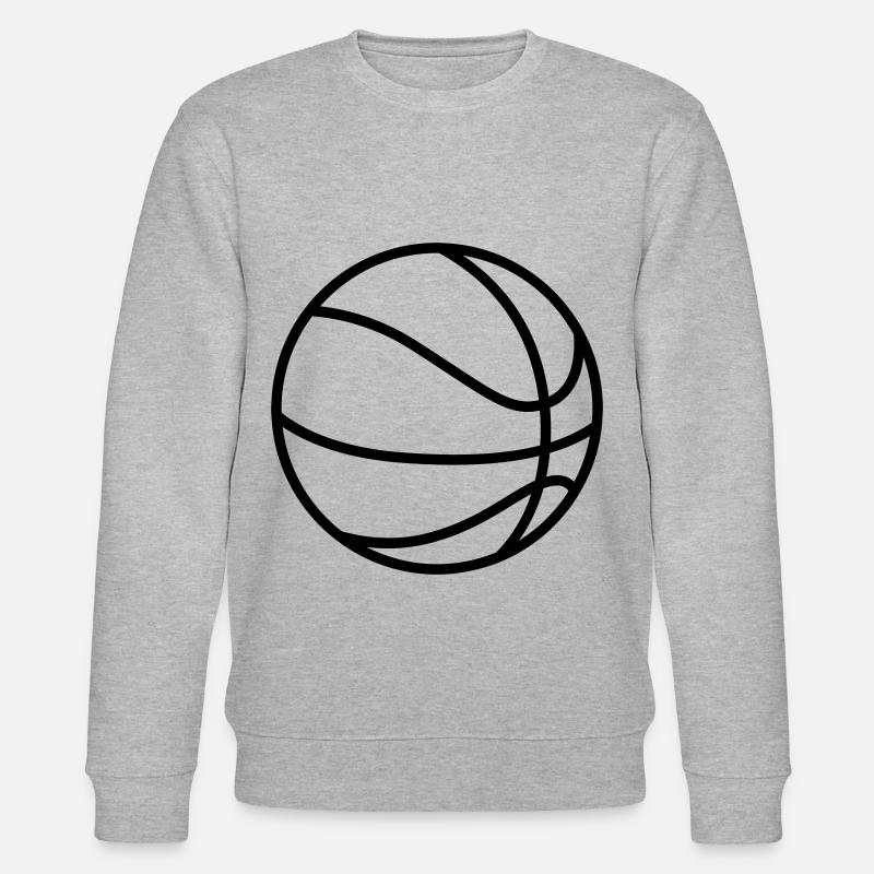 Basketball - Stanley/Stella Unisex Bio-Sweatshirt CHANGER  - Grau meliert
