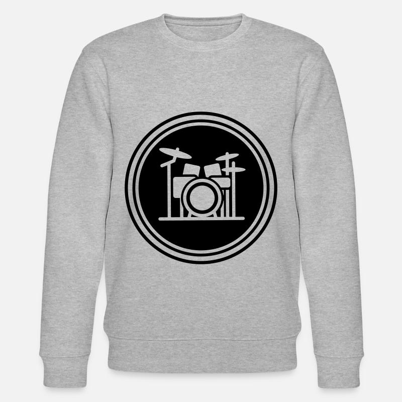 Percussion - Sweat bio CHANGER Stanley/Stella Unisexe - gris chiné