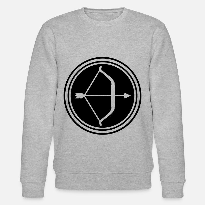 Arc et flèche - Sweat bio CHANGER Stanley/Stella Unisexe - gris chiné