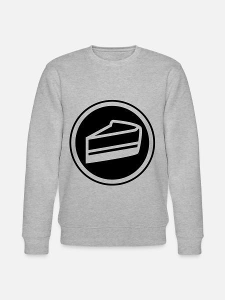 Cake cheesecake - Stanley/Stella CHANGER Unisex Organic Sweatshirt - heather grey
