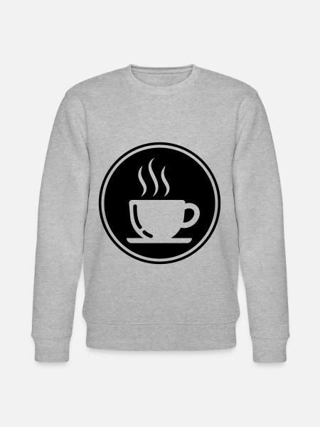 Coffee cup - Stanley/Stella CHANGER Unisex Organic Sweatshirt - heather grey