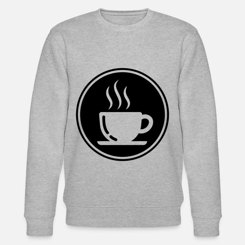 Coffee cup - Stanley/Stella CHANGER Unisex Organic Sweatshirt - heather grey