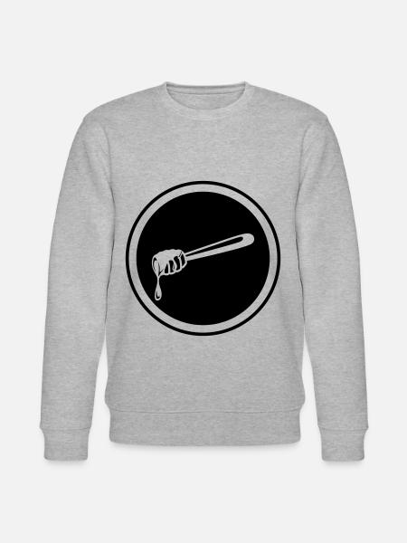 Stick chisel symbol beekeeper - Stanley/Stella CHANGER Unisex Organic Sweatshirt - heather grey
