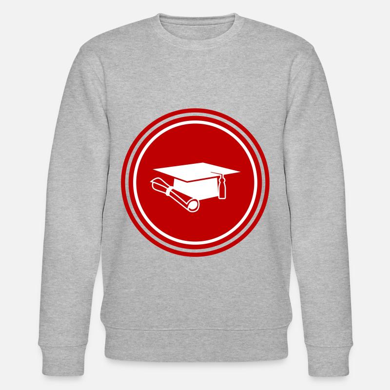 Student mütze - Stanley/Stella Unisex Bio-Sweatshirt CHANGER  - Grau meliert
