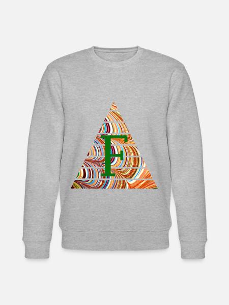 Triangle E 56 F - Sweat bio CHANGER Stanley/Stella Unisexe - gris chiné
