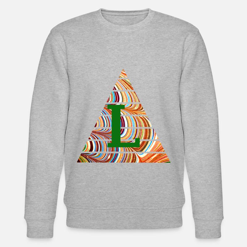Dreieck E 56 L - Sweat bio CHANGER Stanley/Stella Unisexe - gris chiné
