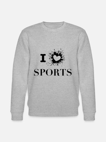 sport iLove - Sweat bio CHANGER Stanley/Stella Unisexe - gris chiné