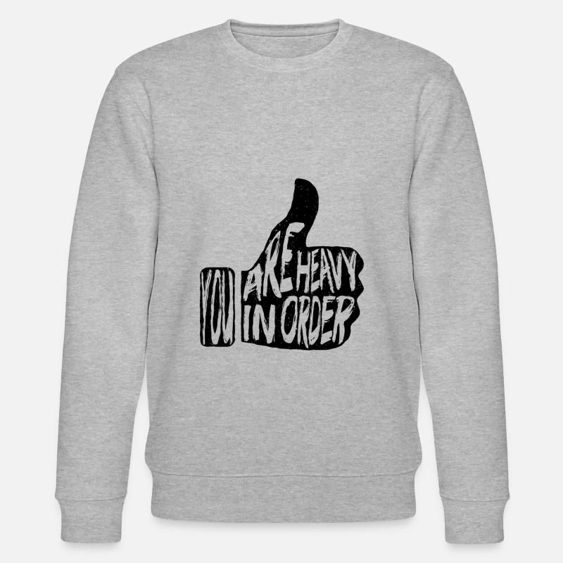 Denglisch - Stanley/Stella Unisex Bio-Sweatshirt CHANGER  - Grau meliert