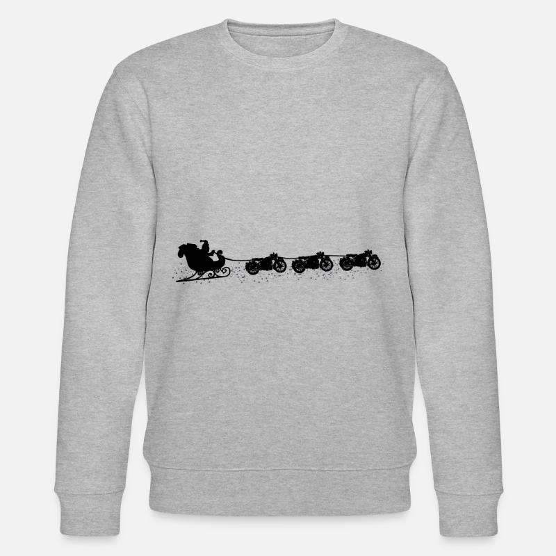 Motocyclistes De Noël - Sweat bio CHANGER Stanley/Stella Unisexe - gris chiné