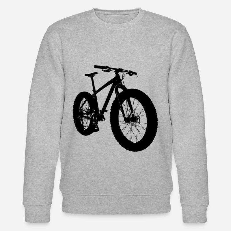 Fatbike cool - Sweat bio CHANGER Stanley/Stella Unisexe - gris chiné