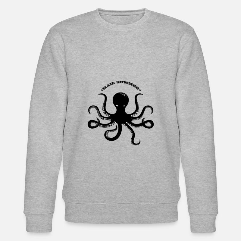 Hail Summer - Sweat bio CHANGER Stanley/Stella Unisexe - gris chiné