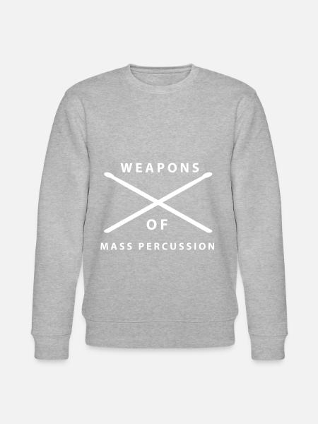Drummer Drummer Drummer Gift - Stanley/Stella CHANGER Unisex Organic Sweatshirt - heather grey