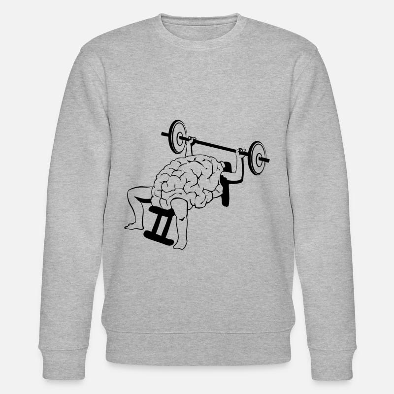 Brain Lifting - Stanley/Stella CHANGER Unisex Organic Sweatshirt - heather grey