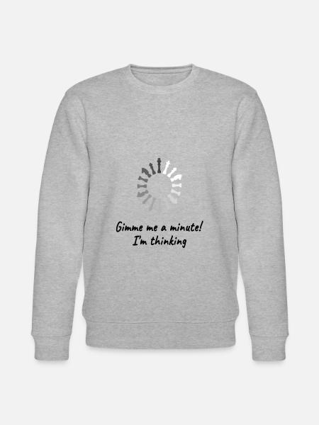 Funny chess gift - Stanley/Stella CHANGER Unisex Organic Sweatshirt - heather grey