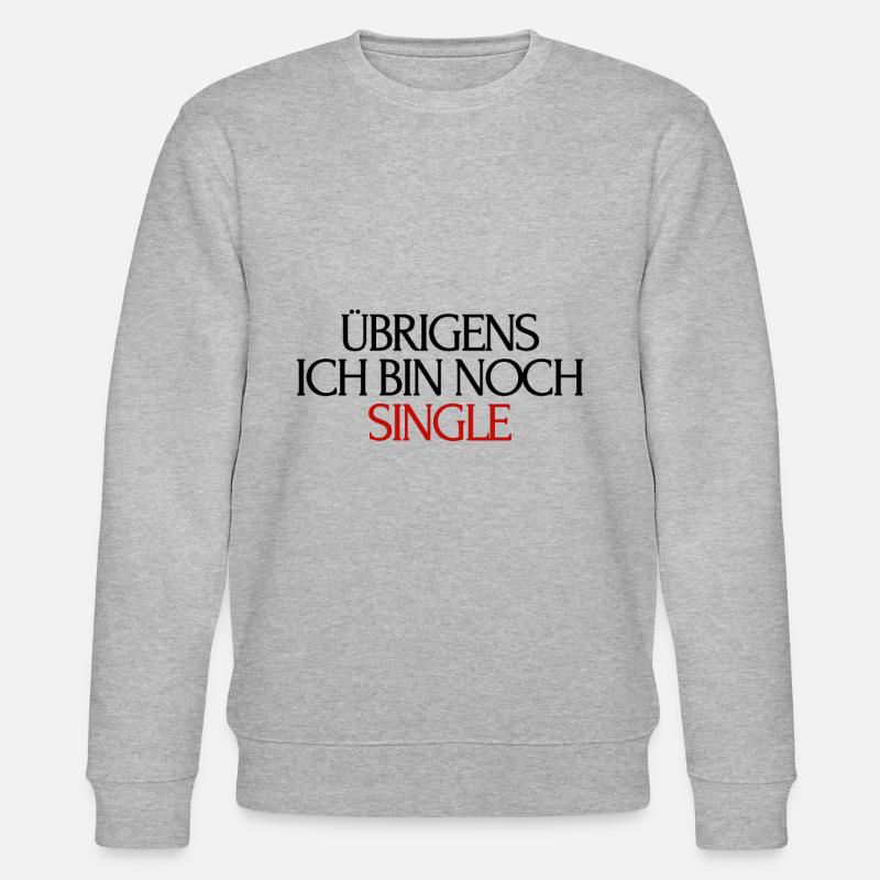 Single - Stanley/Stella Unisex Bio-Sweatshirt CHANGER  - Grau meliert