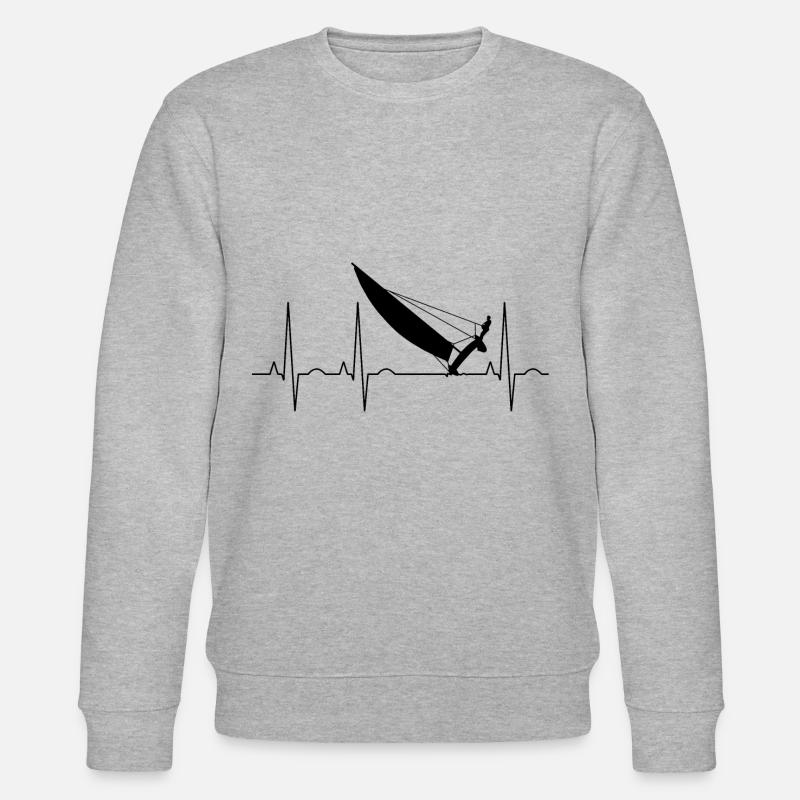 Catamaran - impulsion / fréquence - Sweat bio CHANGER Stanley/Stella Unisexe - gris chiné