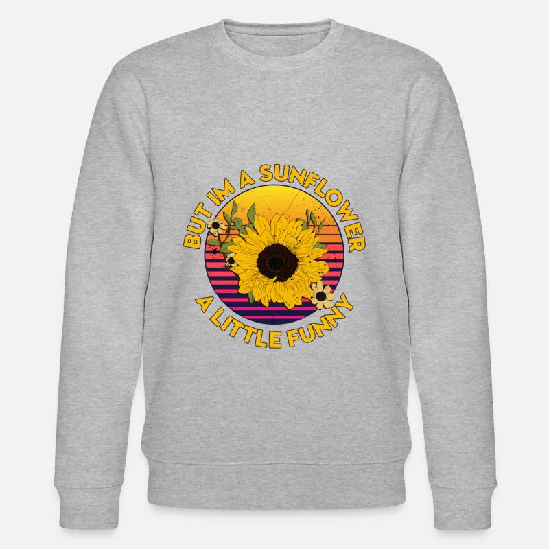 Sunflower - Stanley/Stella Unisex Bio-Sweatshirt CHANGER  - Grau meliert