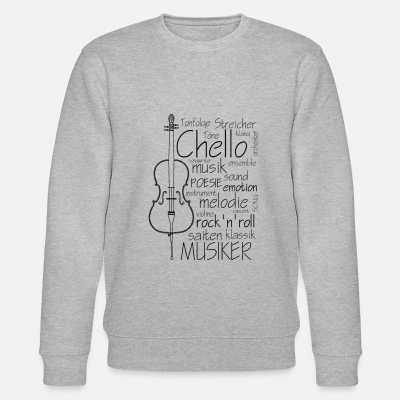 Cello - Stanley/Stella Unisex Bio-Sweatshirt CHANGER  - Grau meliert