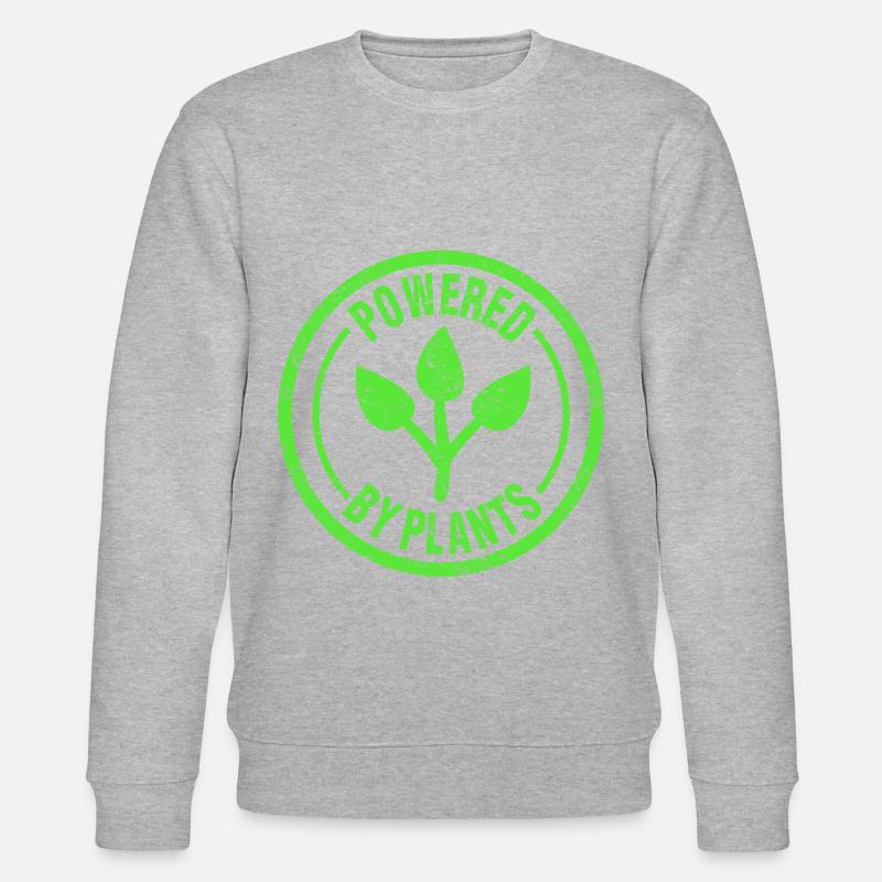 Propulsé par les plantes - Sweat bio CHANGER Stanley/Stella Unisexe - gris chiné