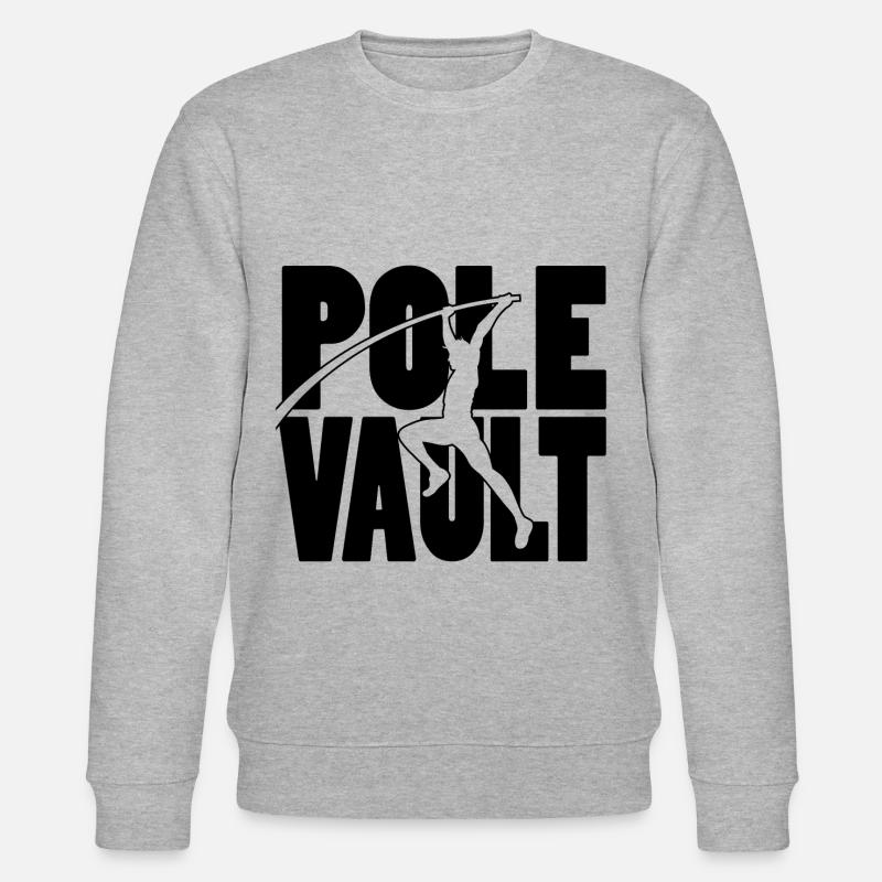 Pole Vault - Stanley/Stella Unisex Bio-Sweatshirt CHANGER  - Grau meliert