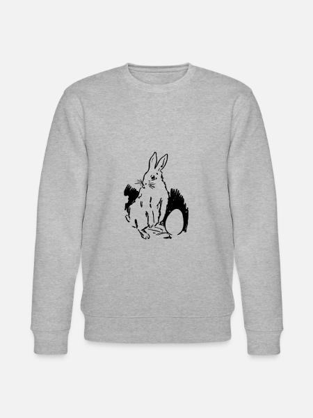Easter bunny Easter bunny - Stanley/Stella CHANGER Unisex Organic Sweatshirt - heather grey