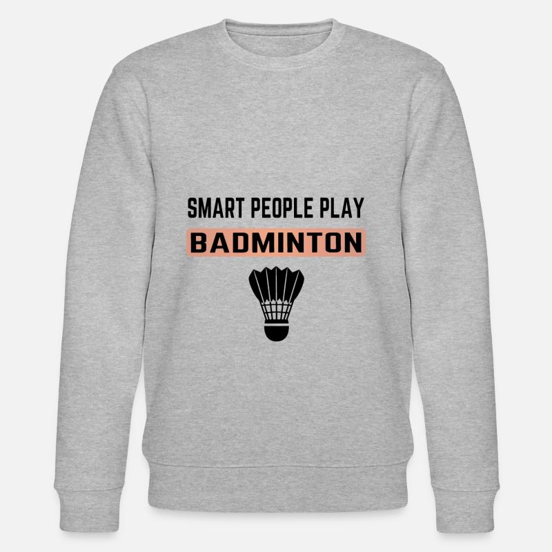 Badminton - Sweat bio CHANGER Stanley/Stella Unisexe - gris chiné