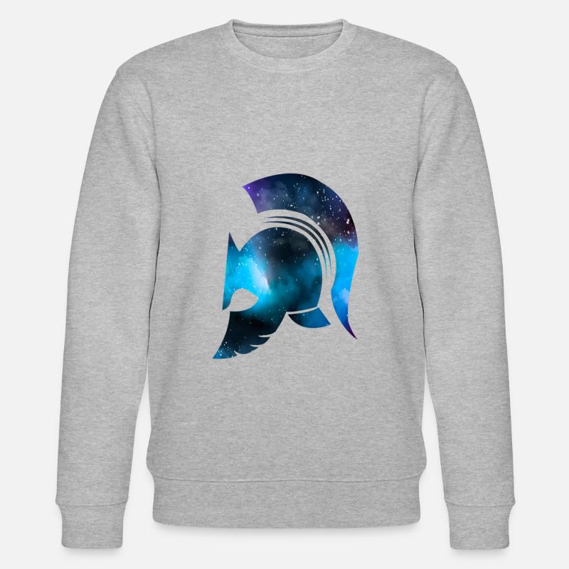 Casque Spartan-Motivation Galaxy-Spartan - Sweat bio CHANGER Stanley/Stella Unisexe - gris chiné