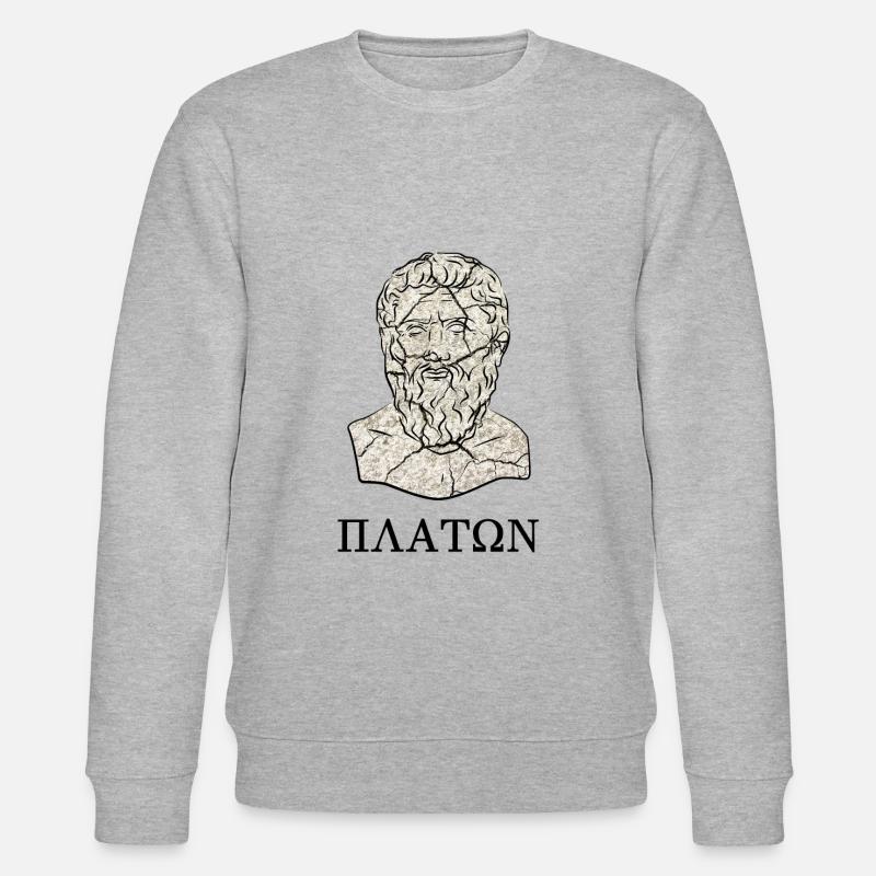 Platon - Sweat bio CHANGER Stanley/Stella Unisexe - gris chiné