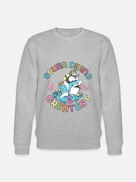 Plongée sous-marine - Sweat bio CHANGER Stanley/Stella Unisexe - gris chiné
