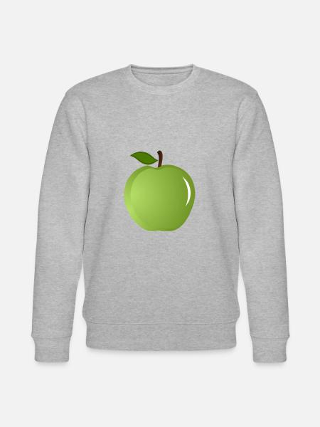 Apfel - Stanley/Stella Unisex Bio-Sweatshirt CHANGER - Grau meliert