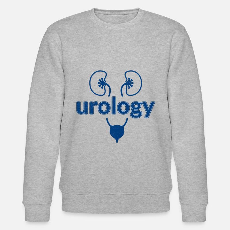 Lustiges Urologengeschenk - Stanley/Stella Unisex Bio-Sweatshirt CHANGER  - Grau meliert