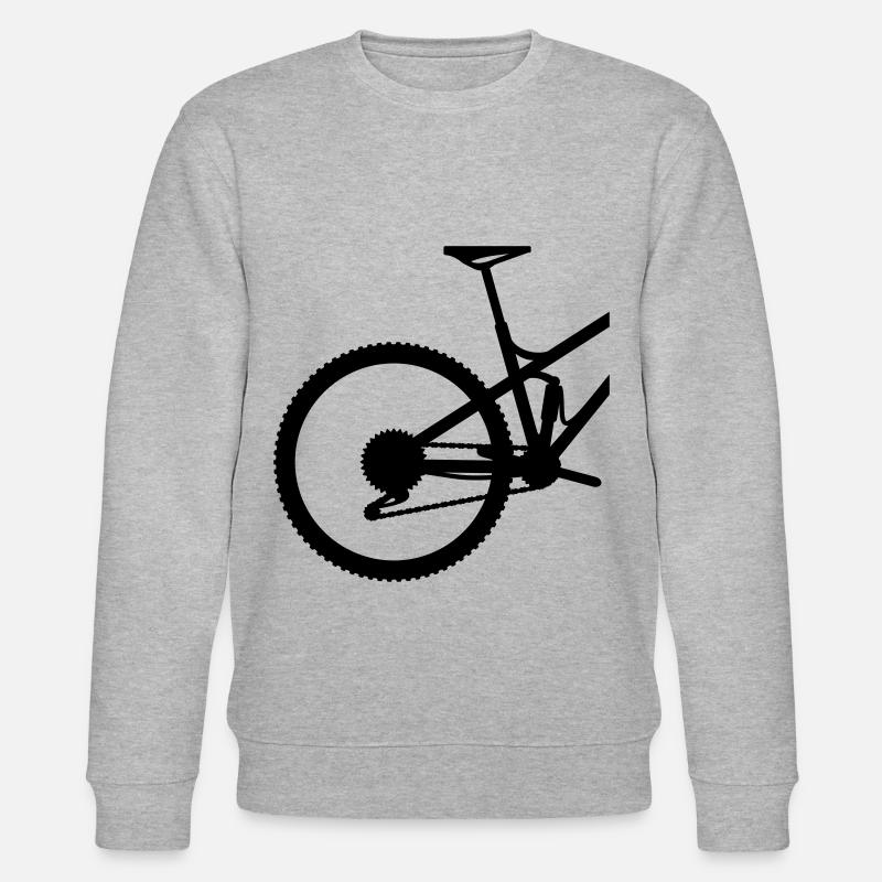 VTT arrière - Sweat bio CHANGER Stanley/Stella Unisexe - gris chiné