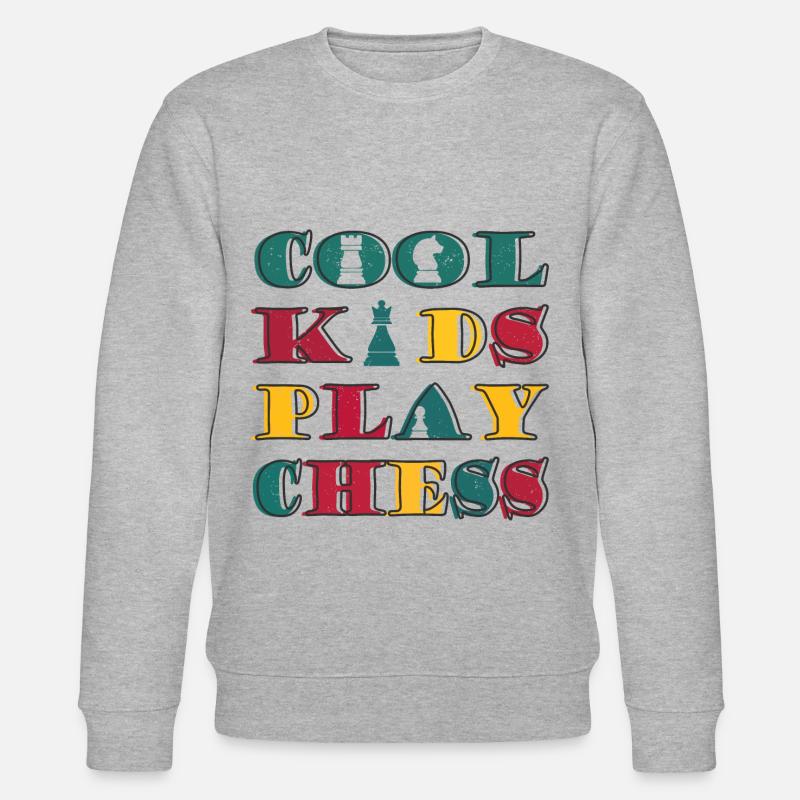 Les enfants échecs - Sweat bio CHANGER Stanley/Stella Unisexe - gris chiné