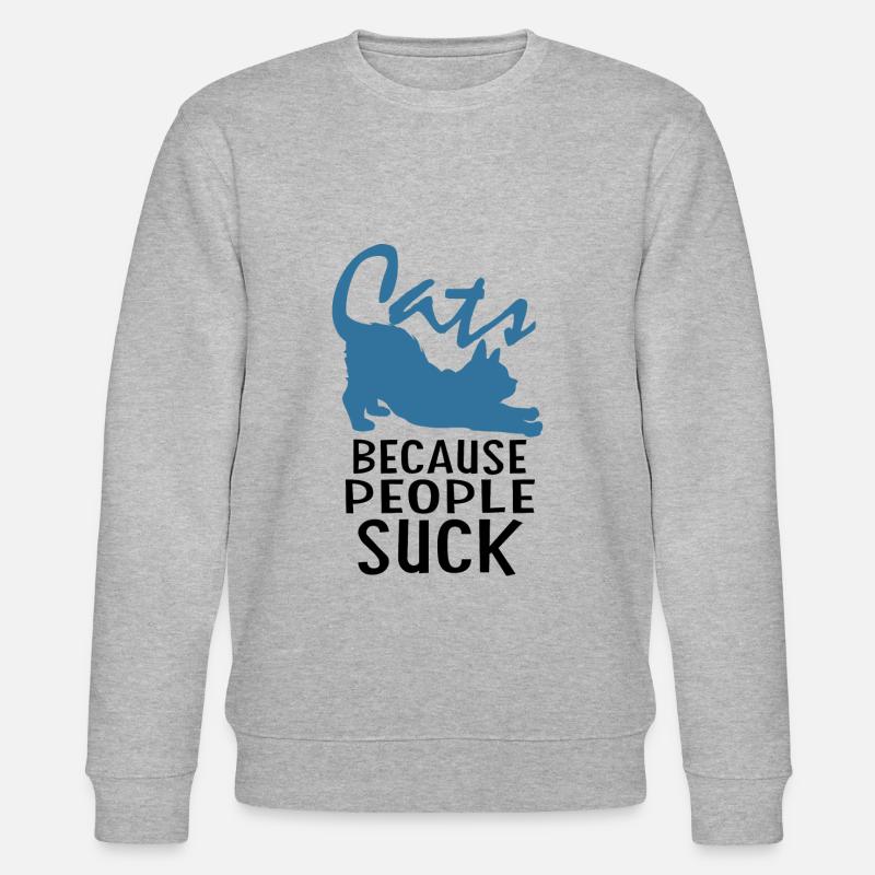 Les gens sucent - Sweat bio CHANGER Stanley/Stella Unisexe - gris chiné