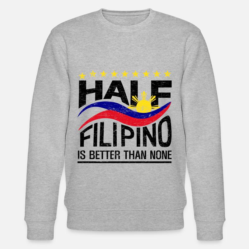 Philippinisch - Stanley/Stella Unisex Bio-Sweatshirt CHANGER  - Grau meliert