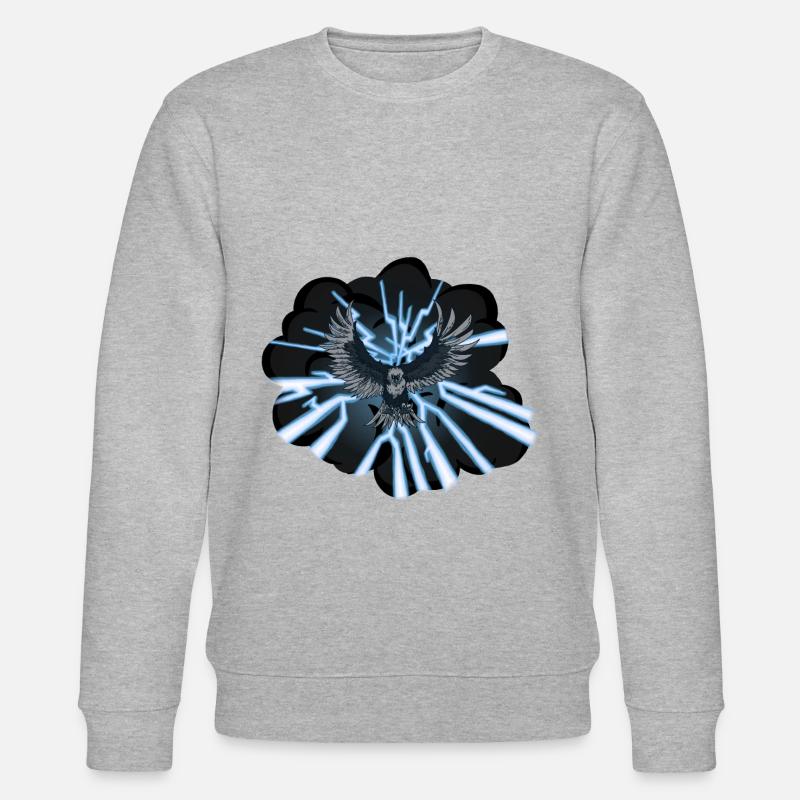 Zeus - Stanley/Stella Unisex Bio-Sweatshirt CHANGER  - Grau meliert