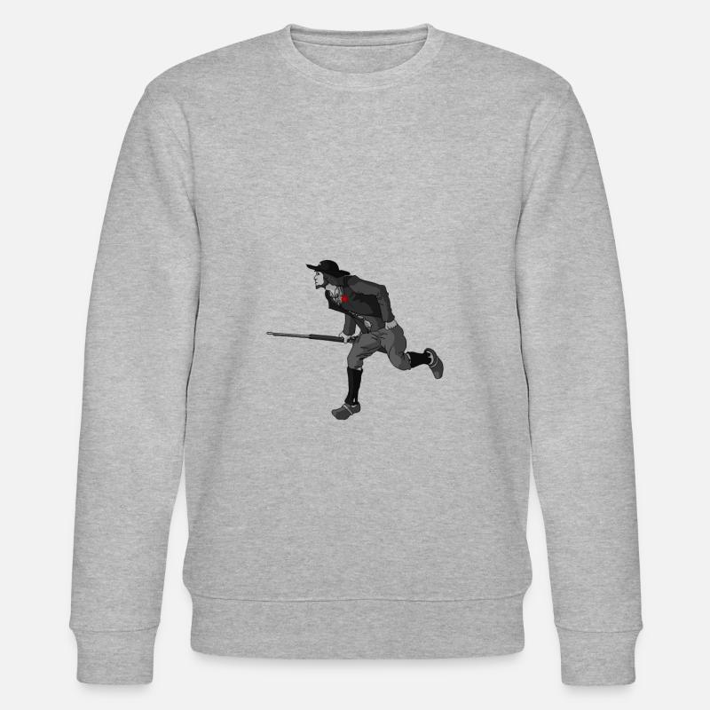 Vendéen - Stanley/Stella Unisex Bio-Sweatshirt CHANGER  - Grau meliert