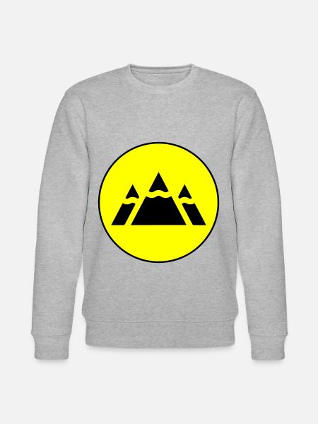 Berge - Stanley/Stella Unisex Bio-Sweatshirt CHANGER - Grau meliert