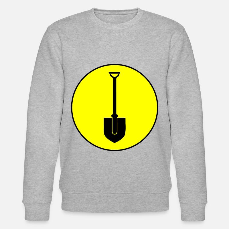 Cercle d’icônes de pelle - Sweat bio CHANGER Stanley/Stella Unisexe - gris chiné