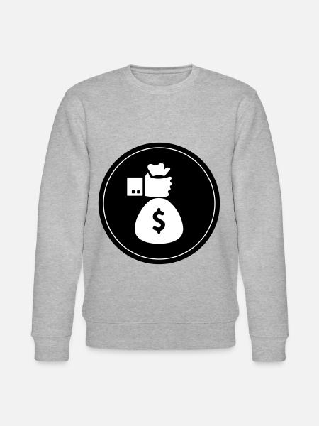 Geld Argent - Sweat bio CHANGER Stanley/Stella Unisexe - gris chiné