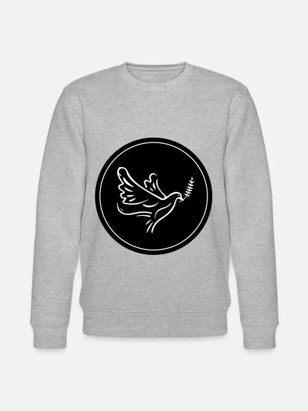 Pigeon Circle - Stanley/Stella CHANGER Unisex Organic Sweatshirt - heather grey