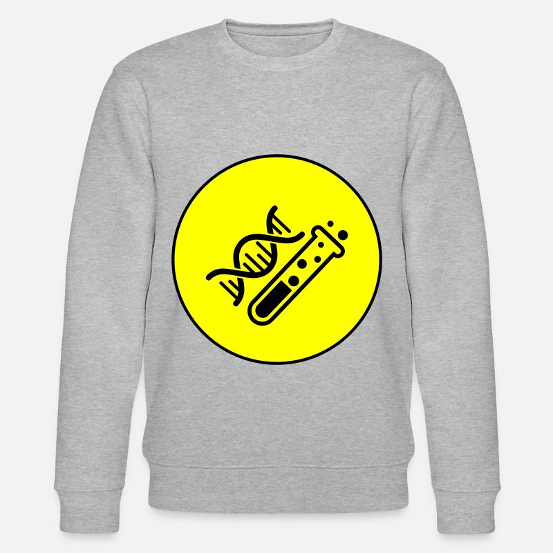 Chimie des éprouvettes - Sweat bio CHANGER Stanley/Stella Unisexe - gris chiné