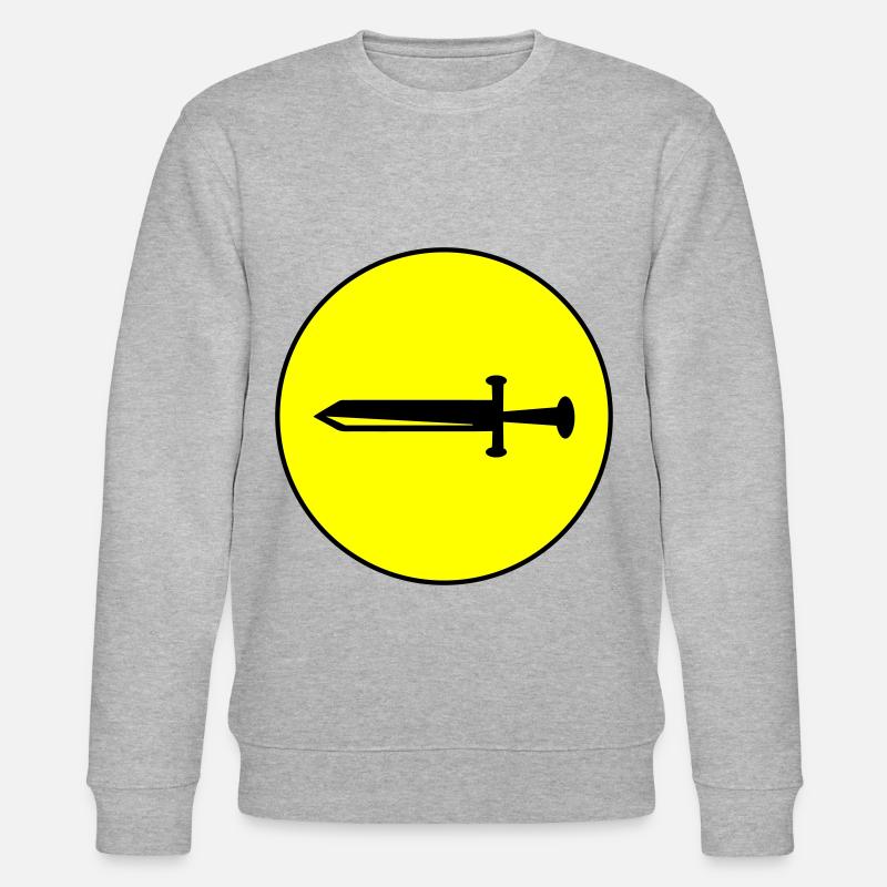 Icône d’épée - Sweat bio CHANGER Stanley/Stella Unisexe - gris chiné